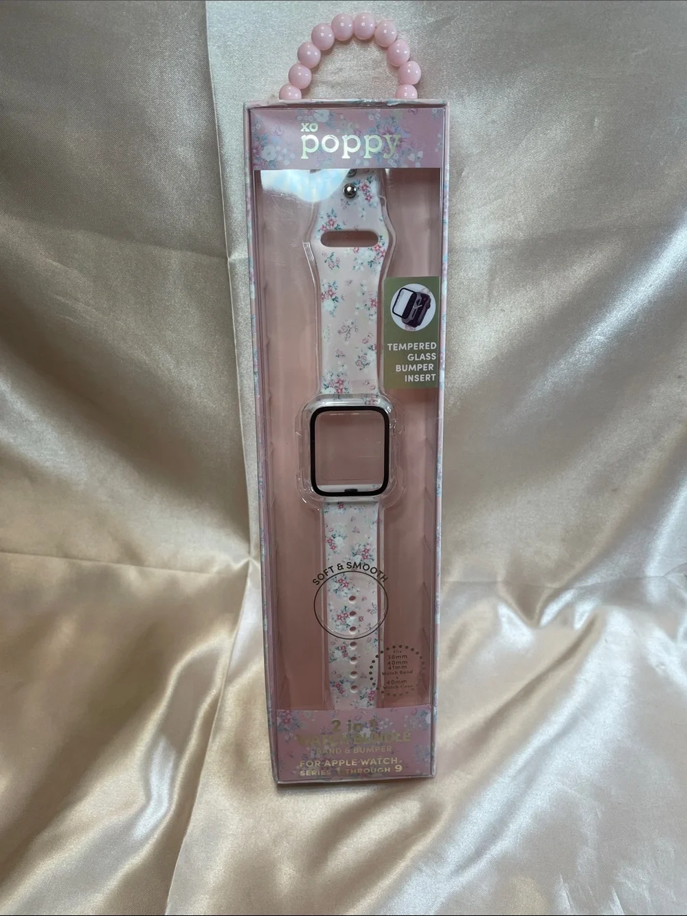 XO Poppy Floral Apple Watch Band - NWT